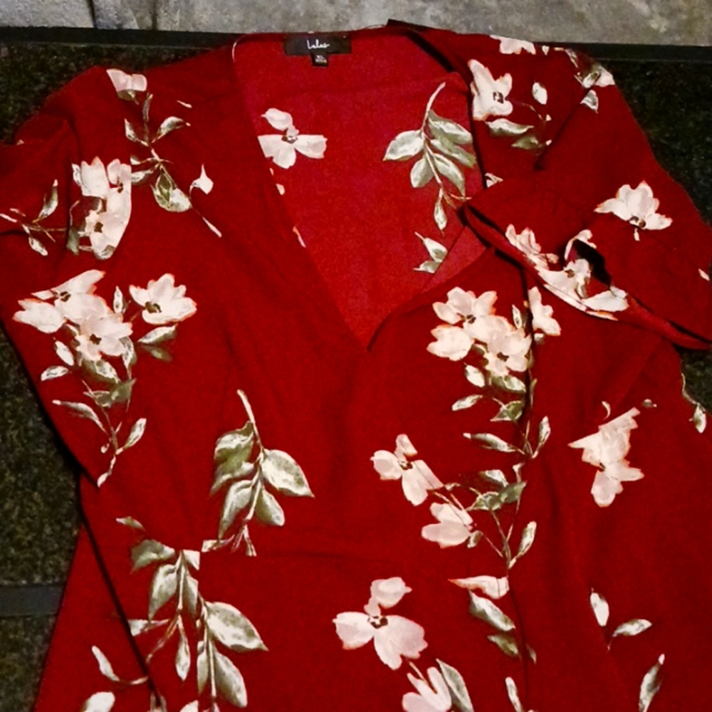 Wrap around dress